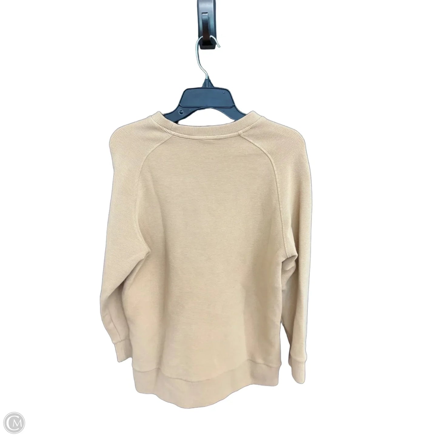 Top Long Sleeve By Varley In Brown, Size: S