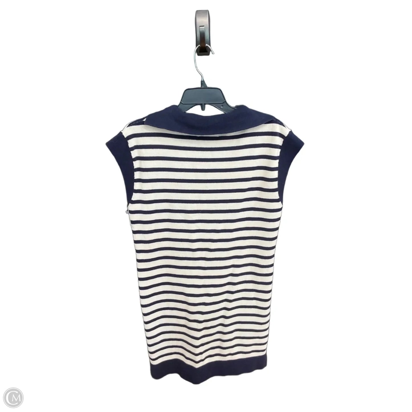 Dress Casual Midi By Current/elliott In Striped Pattern, Size: S