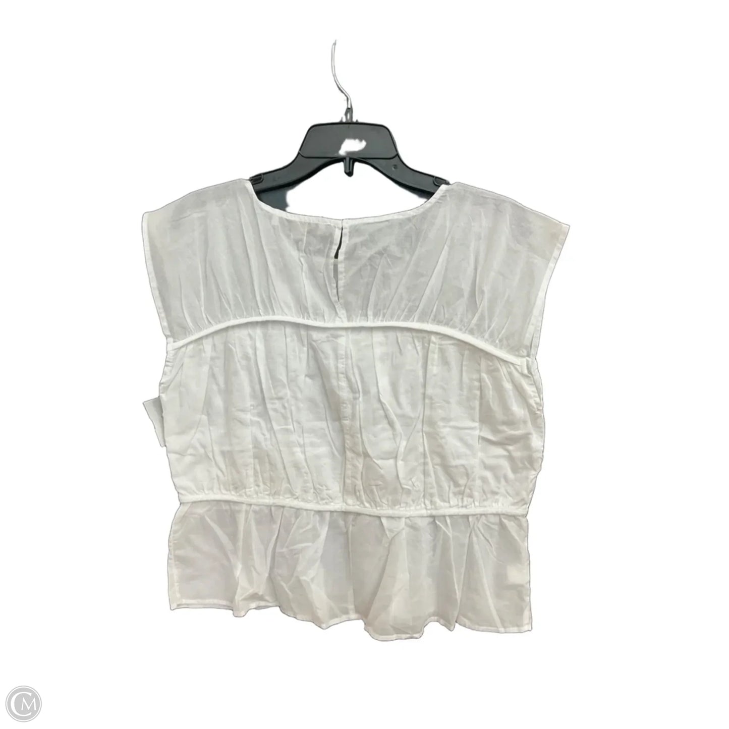 Top Sleeveless By Loft In White, Size: Xs