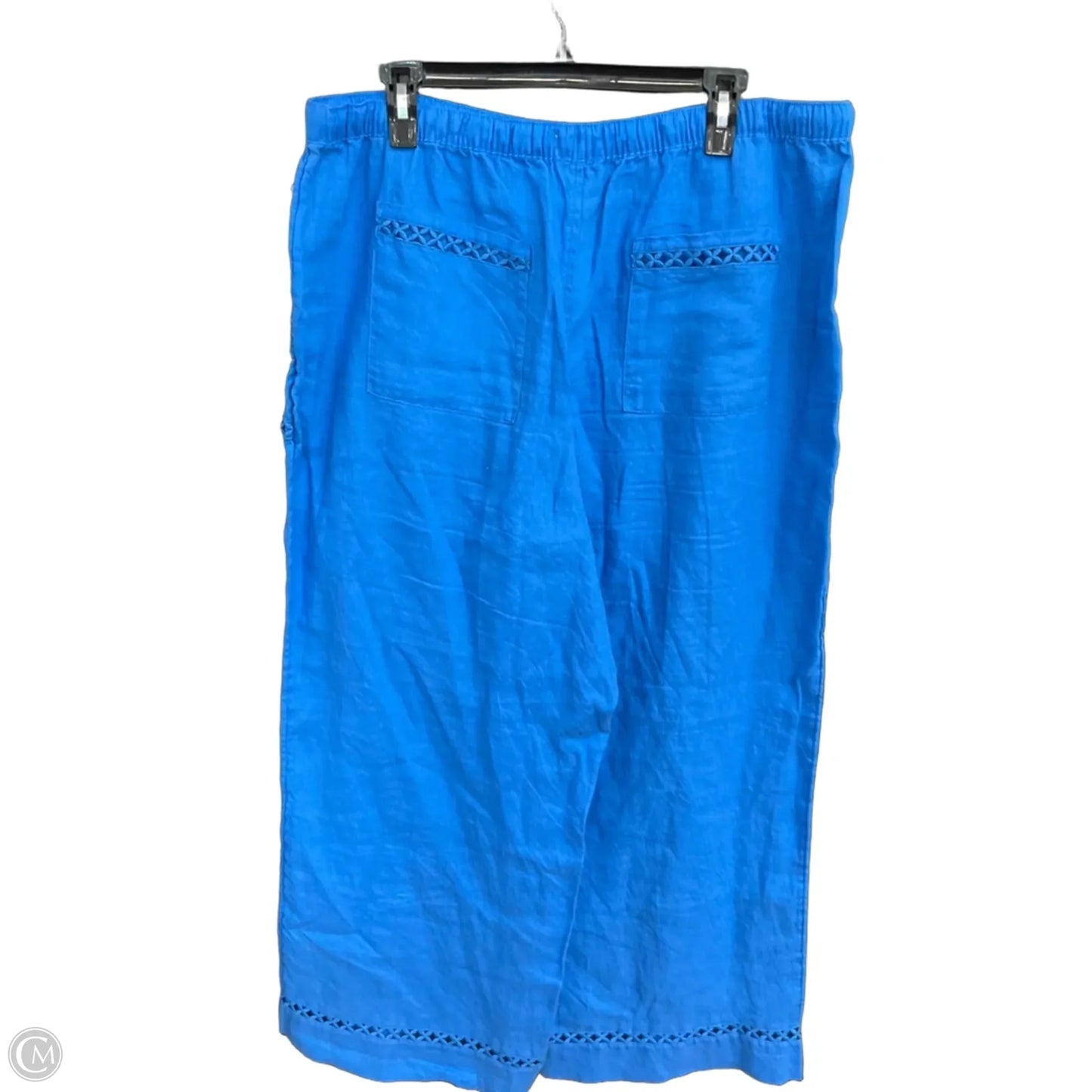 Pants Linen By Joie In Blue, Size: 14