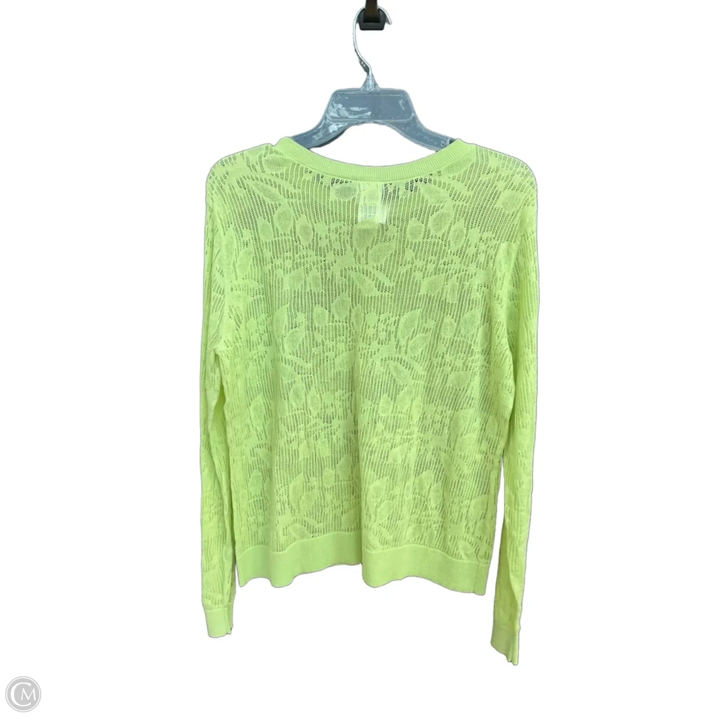 Top Long Sleeve By Cabi In Green, Size: M