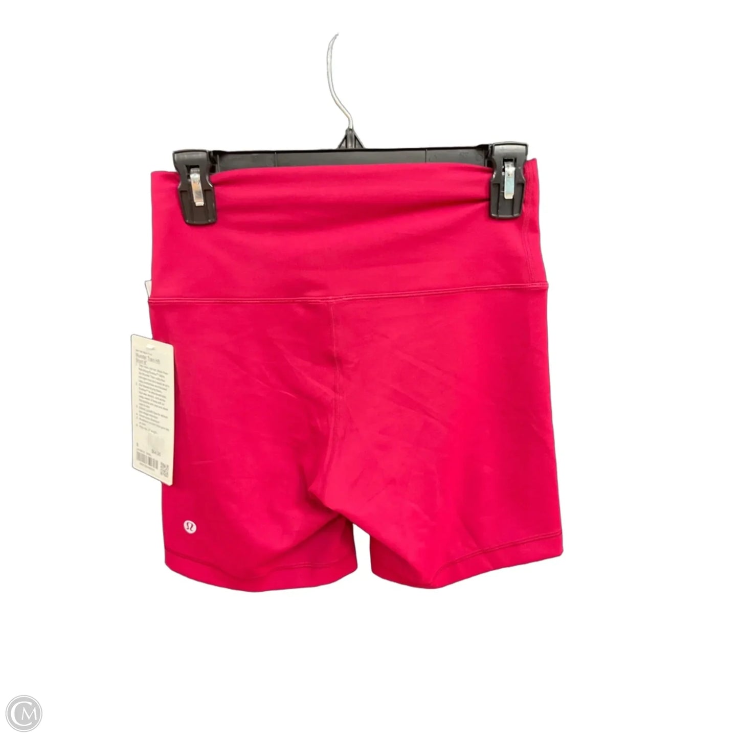 Athletic Shorts By Lululemon In Red, Size: 8