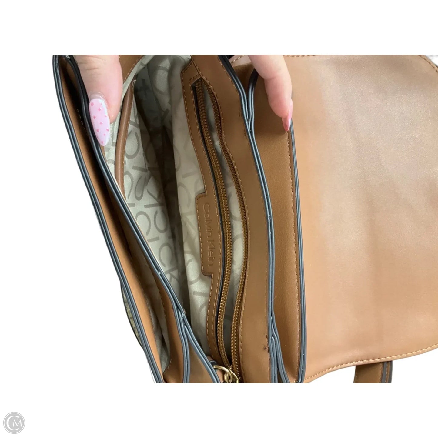 Handbag By Calvin Klein, Size: Medium