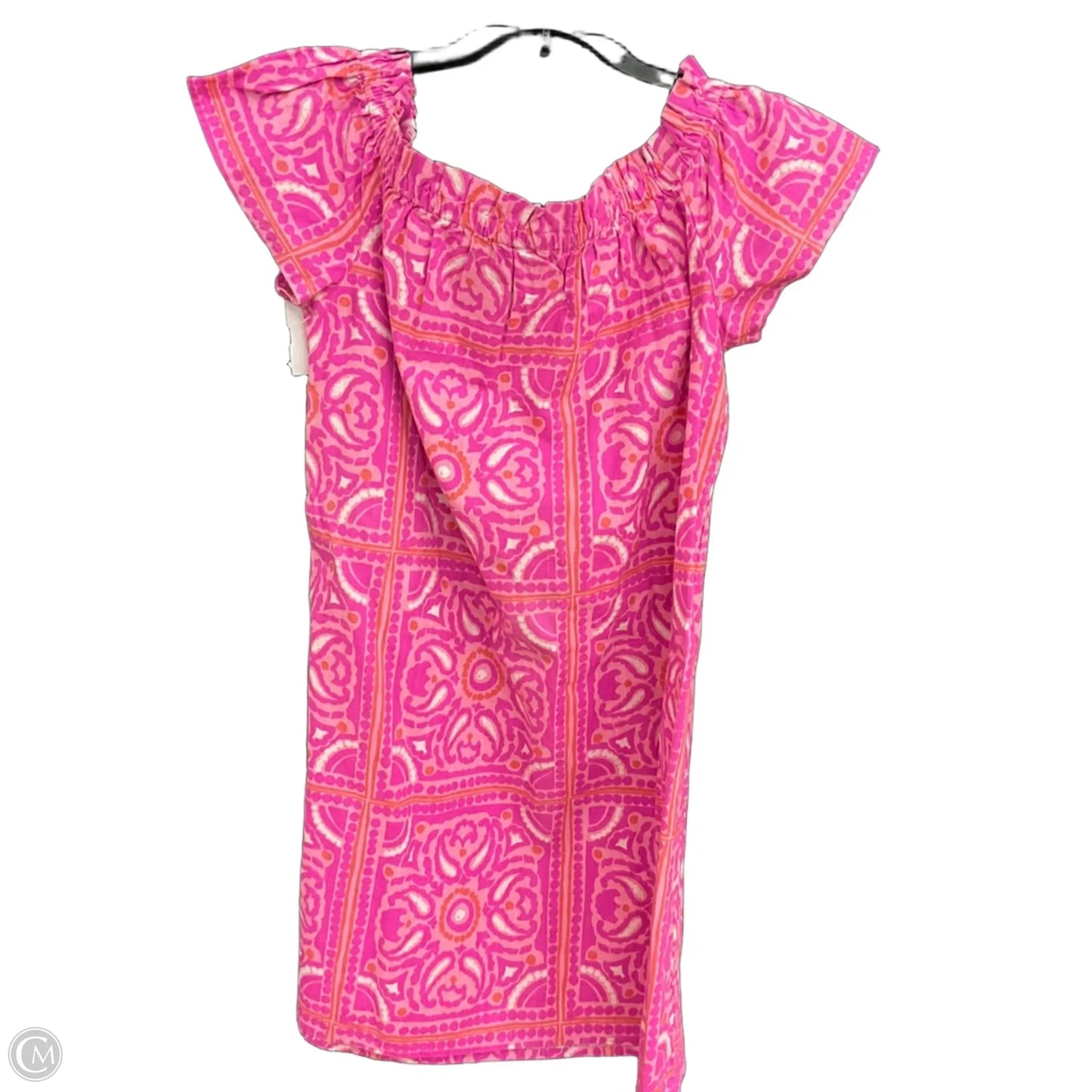 Dress Casual Short By Vineyard Vines In Pink, Size: S