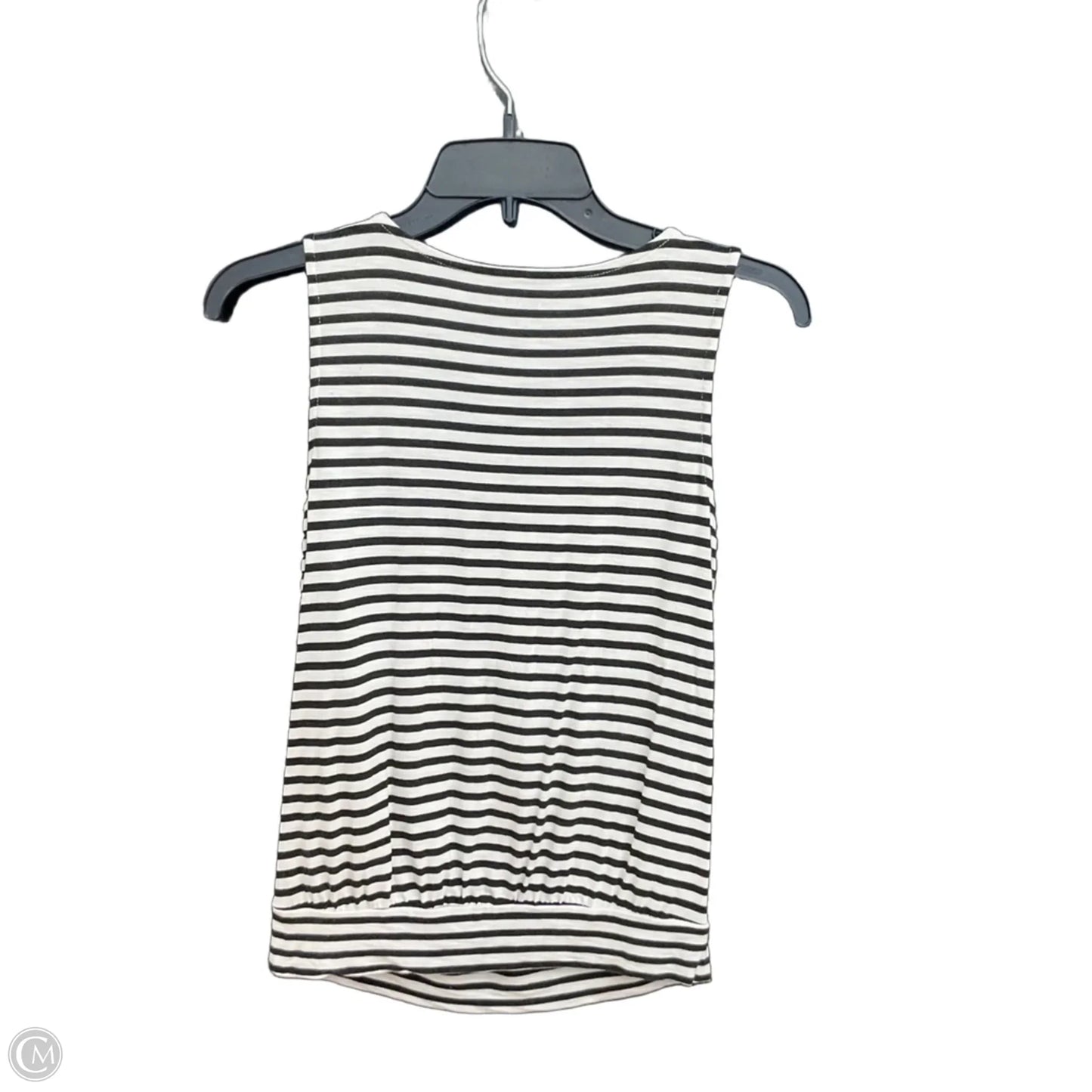 Top Sleeveless By Loft In Striped Pattern, Size: Xxs