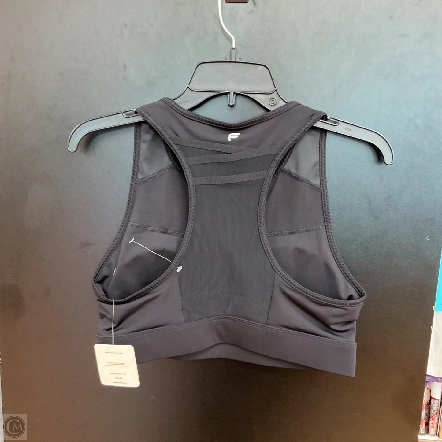 Athletic Bra By Fabletics In Black, Size: L