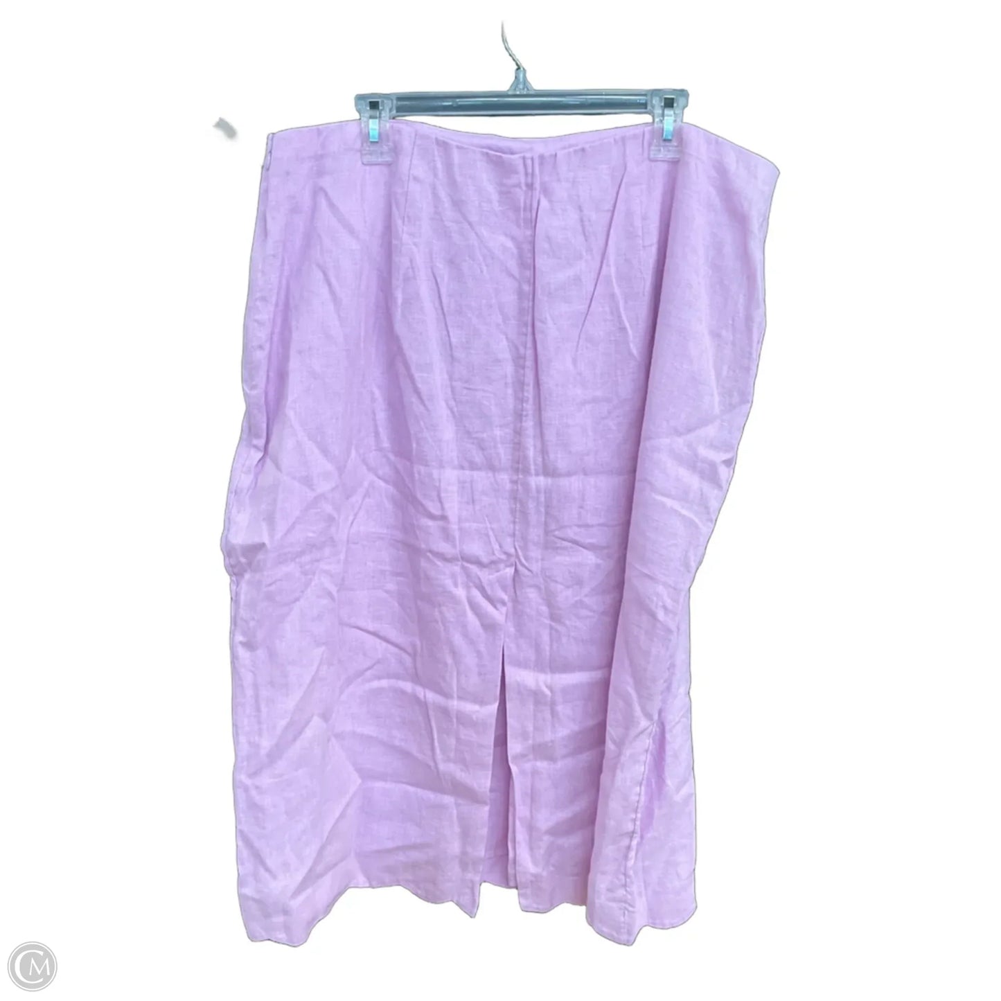 Skirt Midi By Abercrombie And Fitch In Purple, Size: 14p