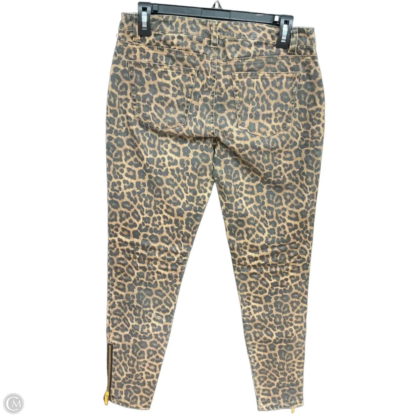 Pants Designer By Michael Kors In Animal Print, Size: 4