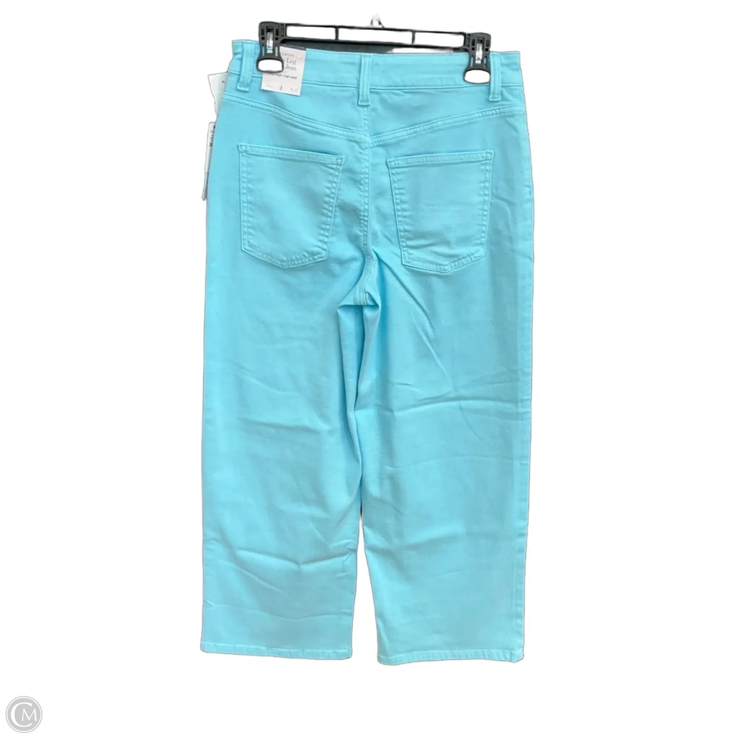 Pants Cropped By Talbots In Blue, Size: 4