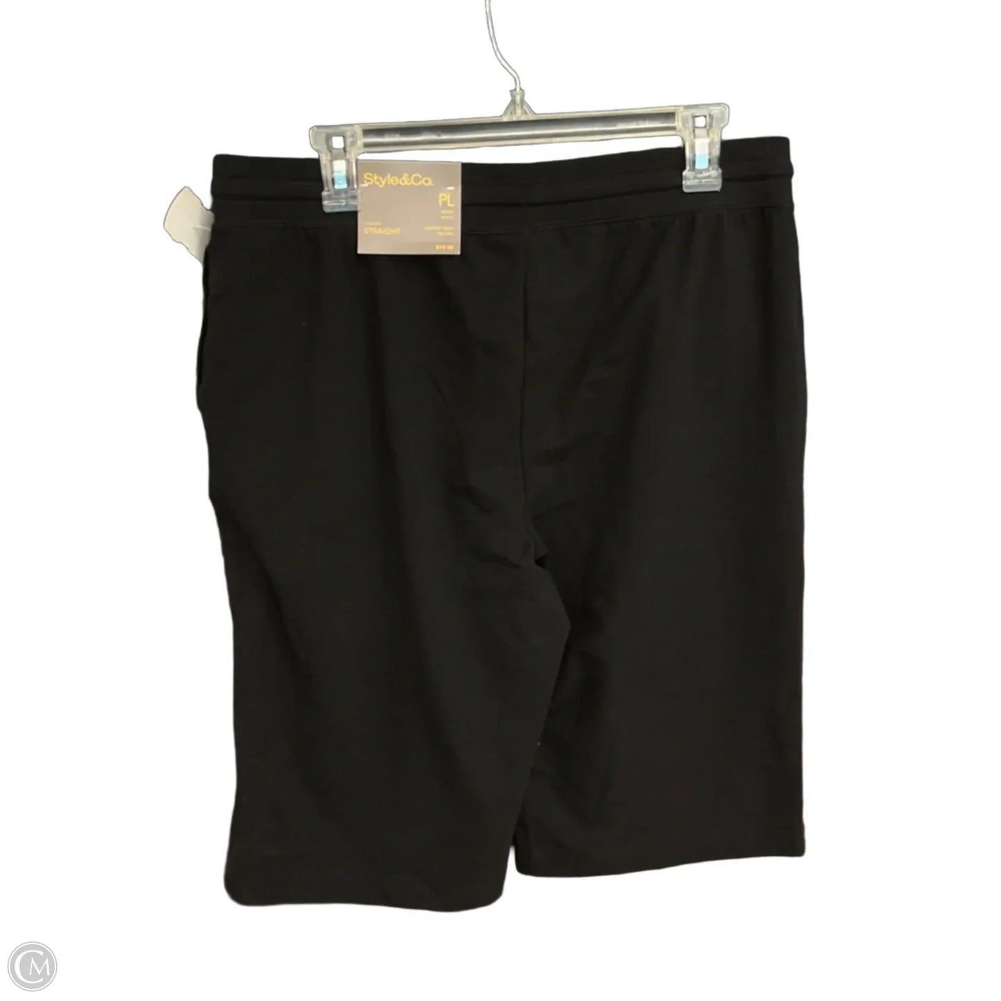 Capris By Style And Company In Black, Size: Lp