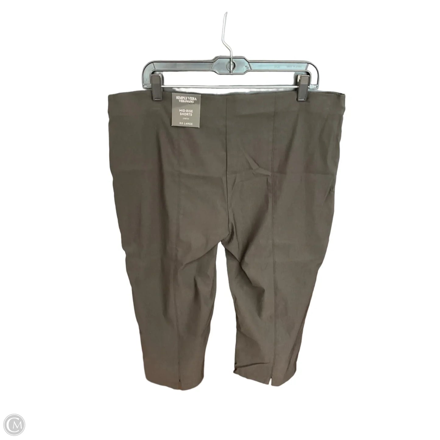 Capris By Simply Vera In Black, Size: 2x