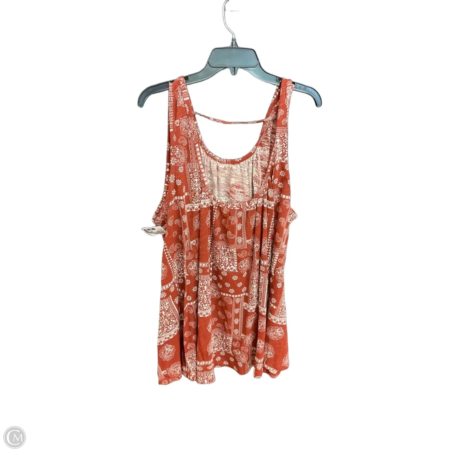 Top Sleeveless By Natural Life In Brown, Size: Xl