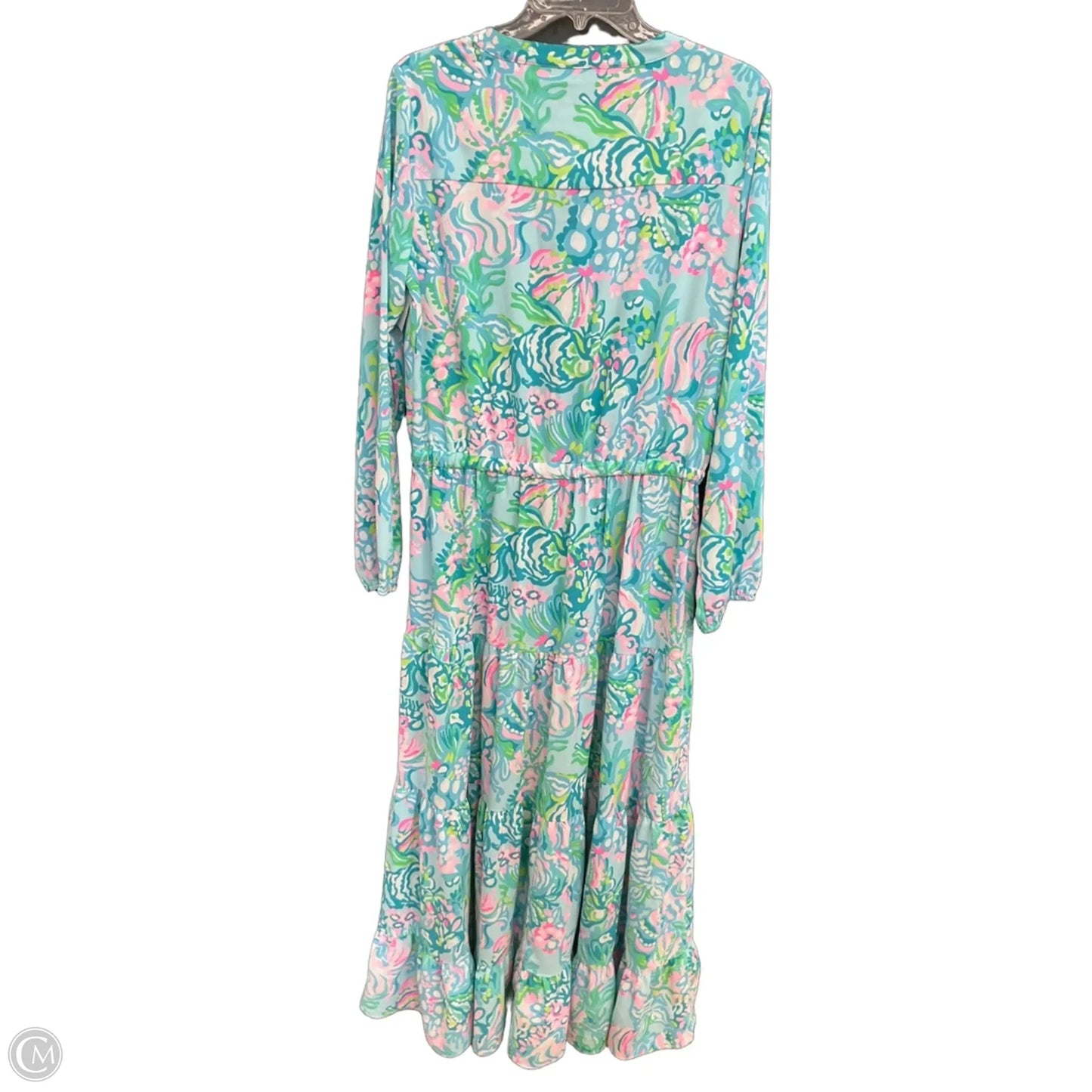 Dress Designer By Lilly Pulitzer In Aqua, Size: M