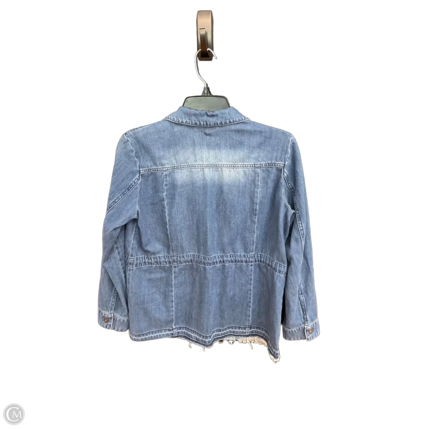 Jacket Other By J. Jill In Blue Denim, Size: Xs