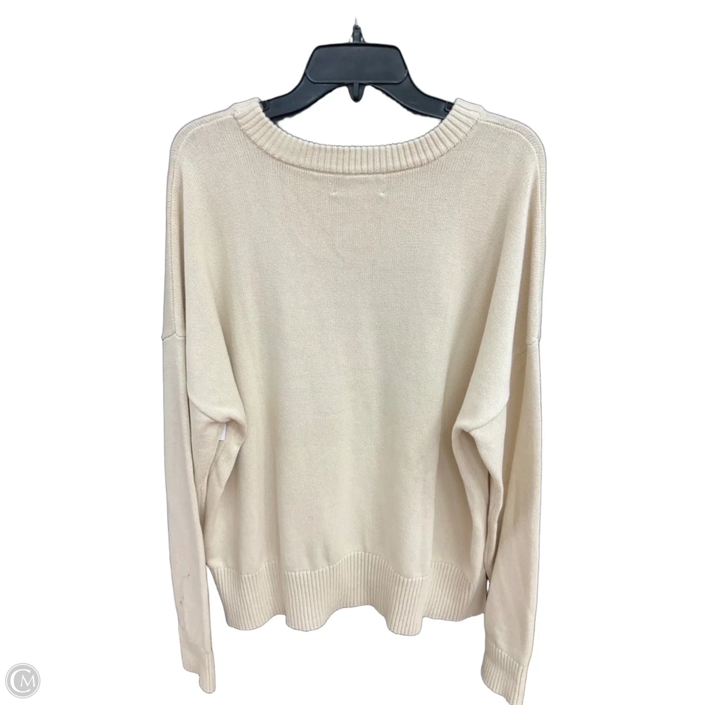Sweater By Beach Riot In Cream, Size: Xl
