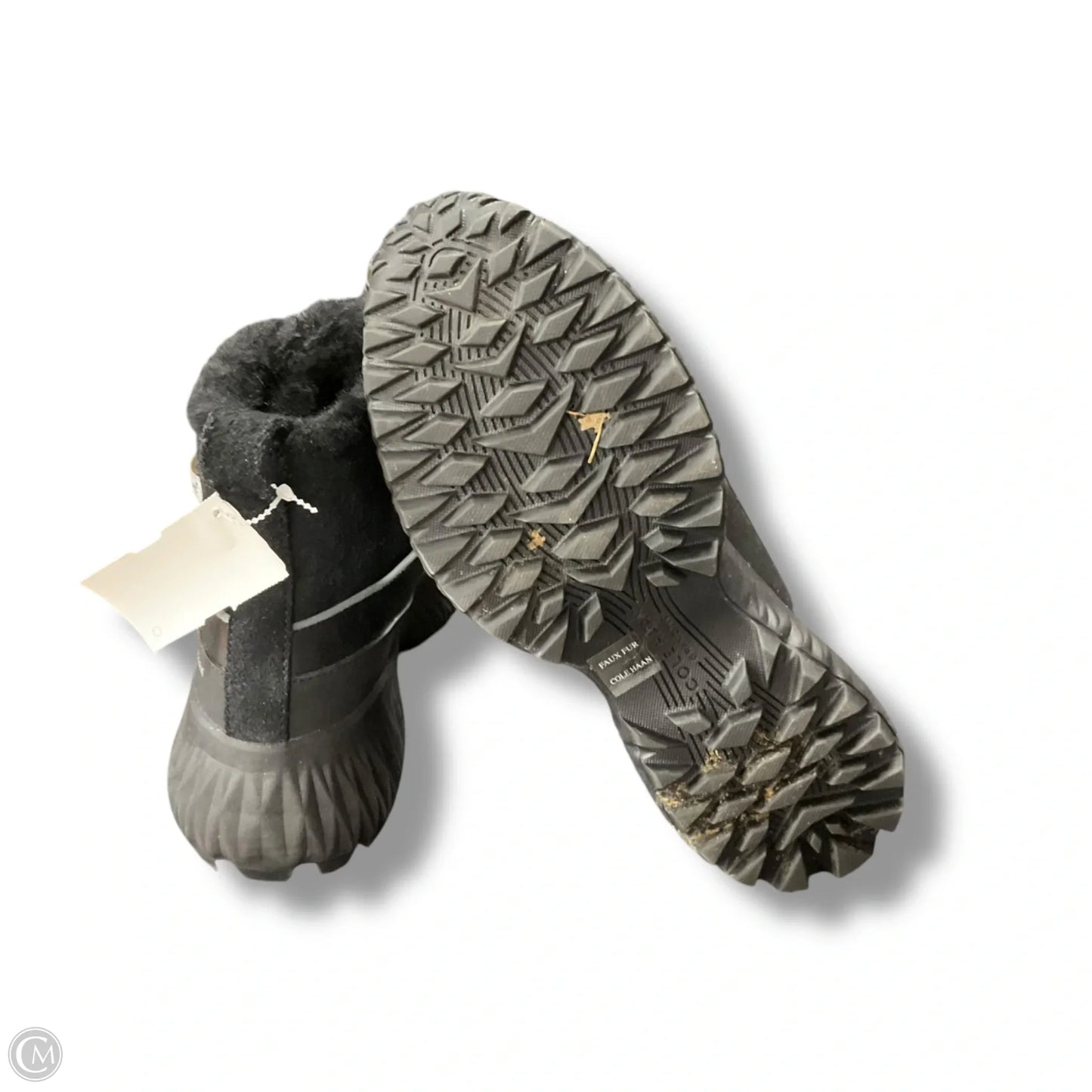 Boots Hiking By Cole-haan In Black, Size: 7.5