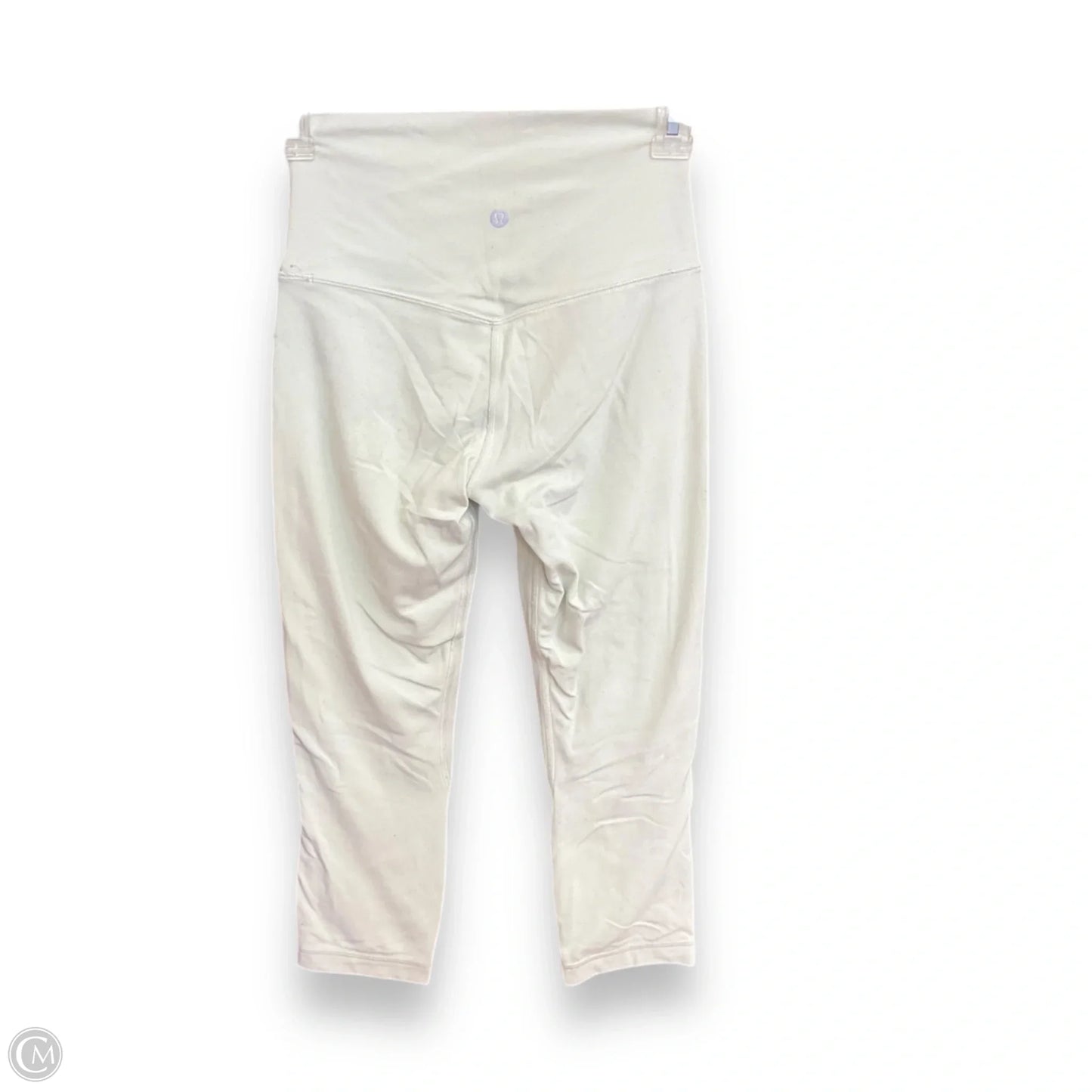 Athletic Capris By Lululemon In Green, Size: Xs