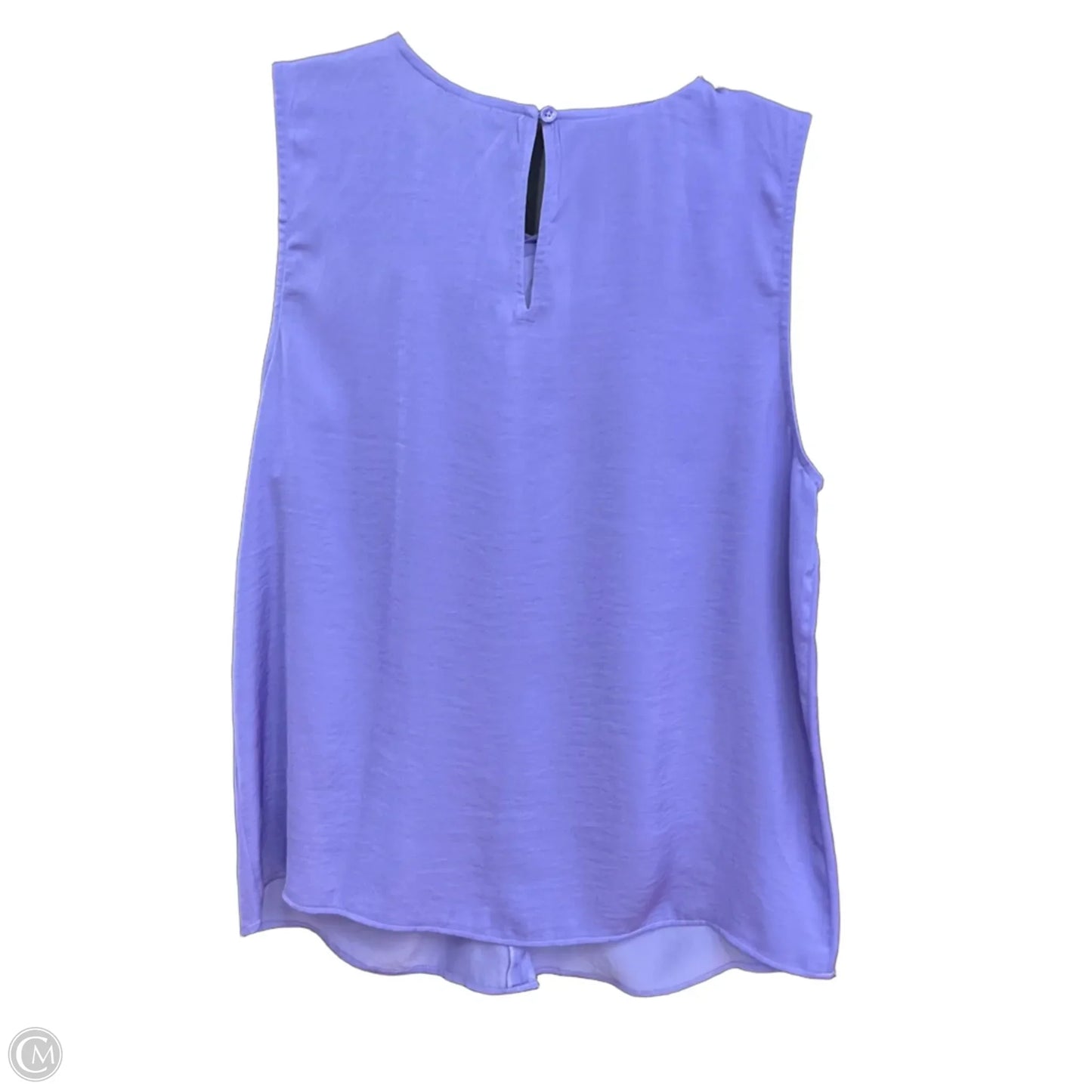 Top Sleeveless By Ann Taylor In Purple, Size: S