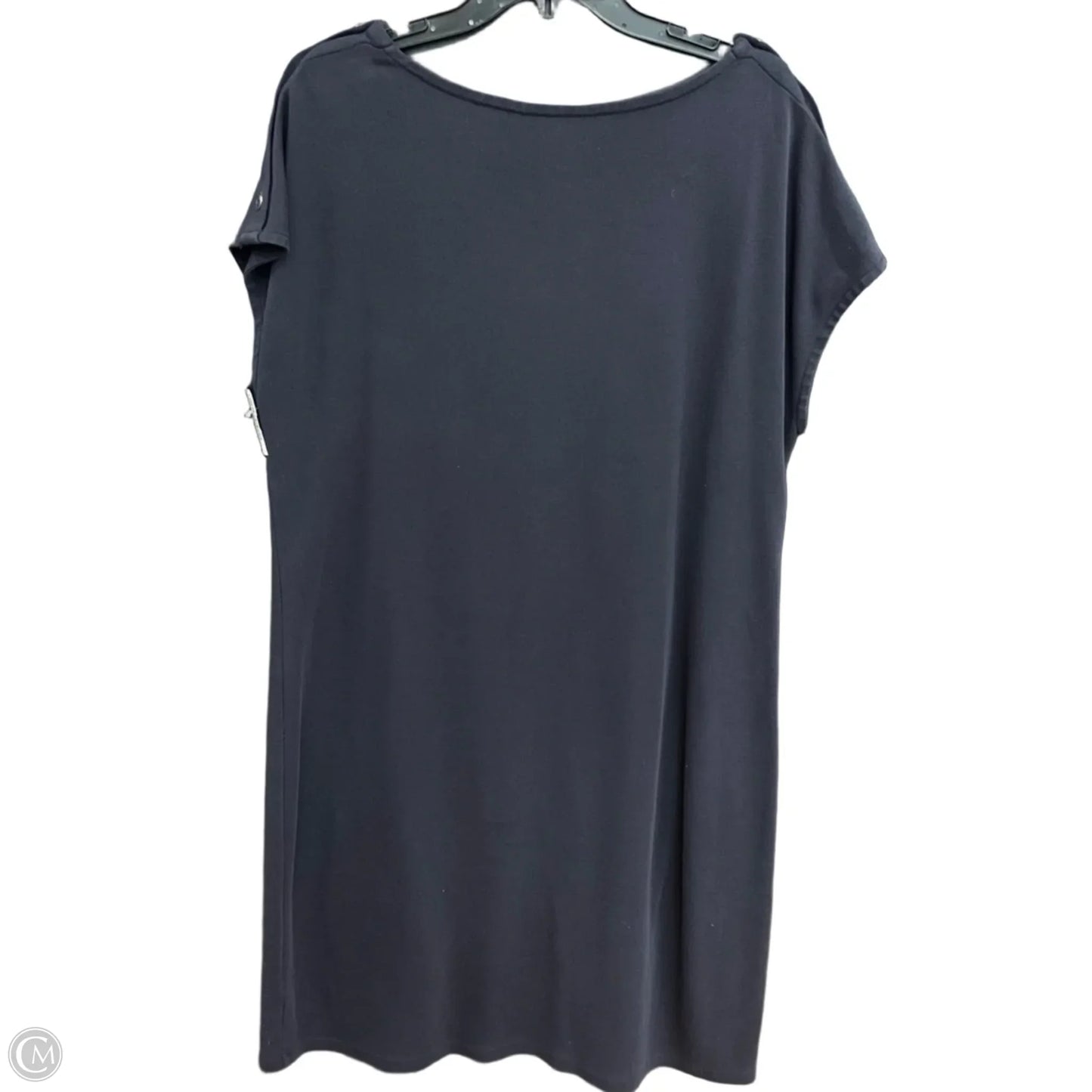 Dress Casual Midi By Talbots In Navy, Size: Xl