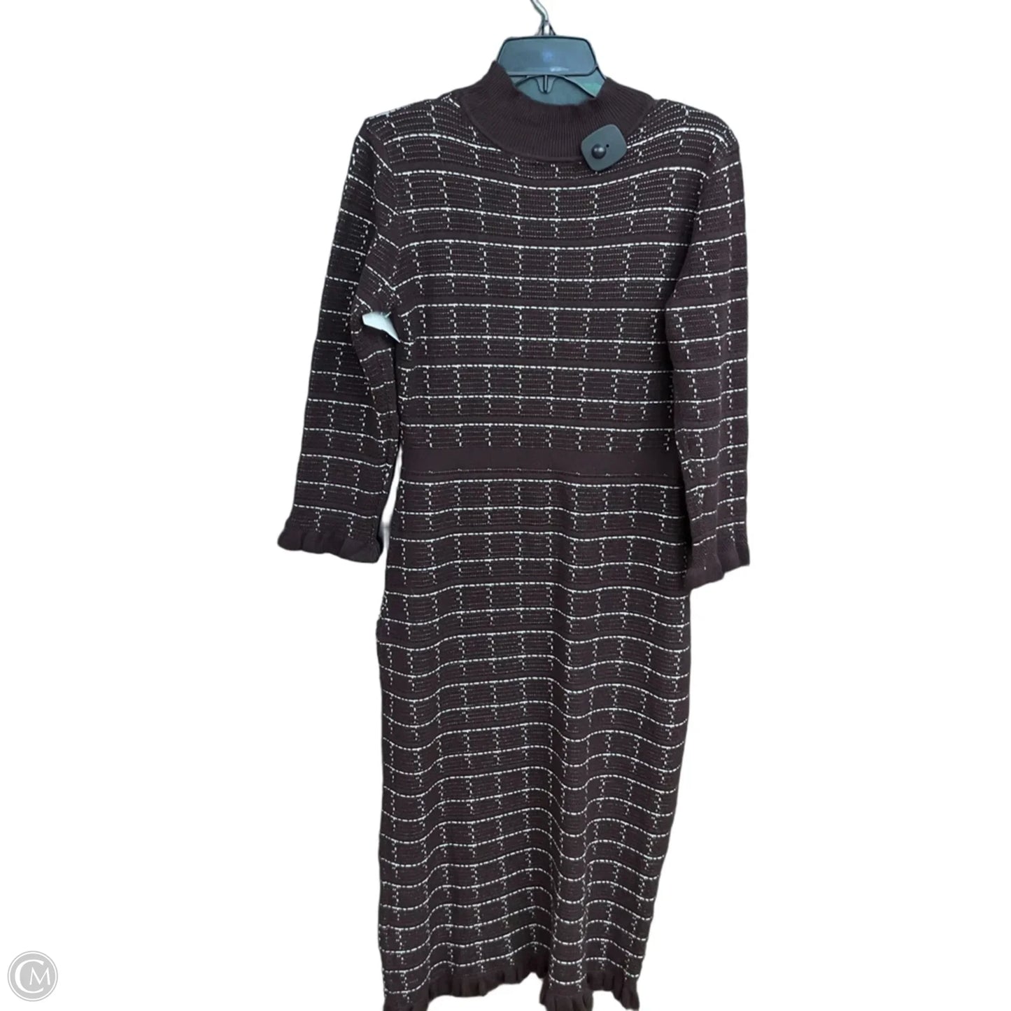 Dress Casual Maxi By Clothes Mentor In Brown, Size: M