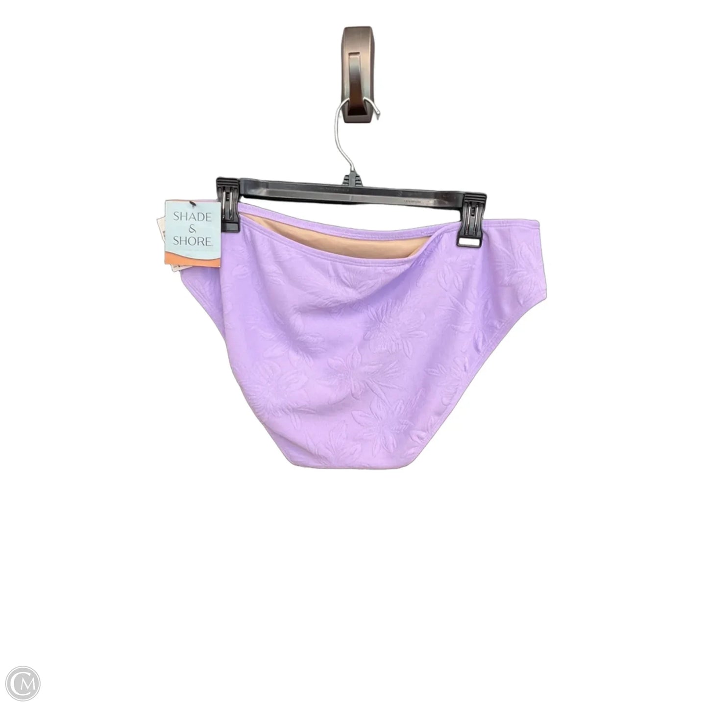 Swimsuit Bottom By Shade & Shore In Purple, Size: L