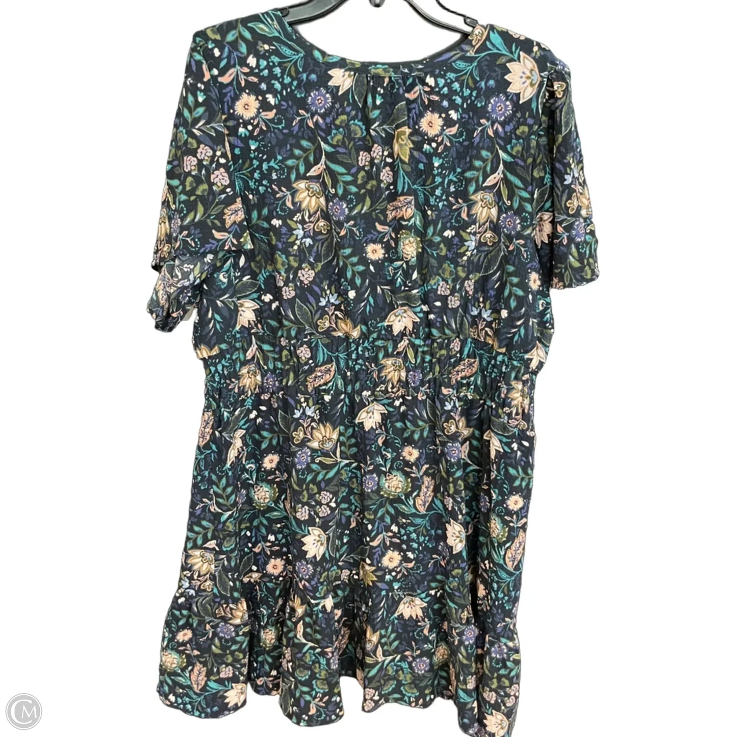 Dress Casual Midi By Maurices In Blue, Size: 1x