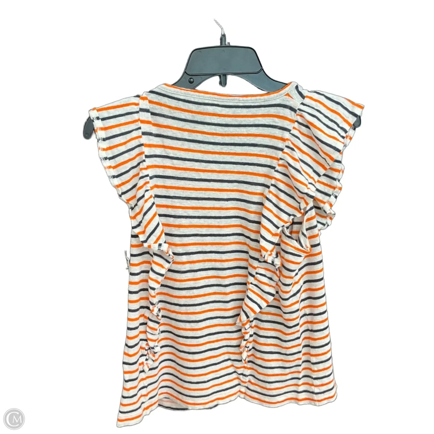 Top Sleeveless By J. Crew In Striped Pattern, Size: M