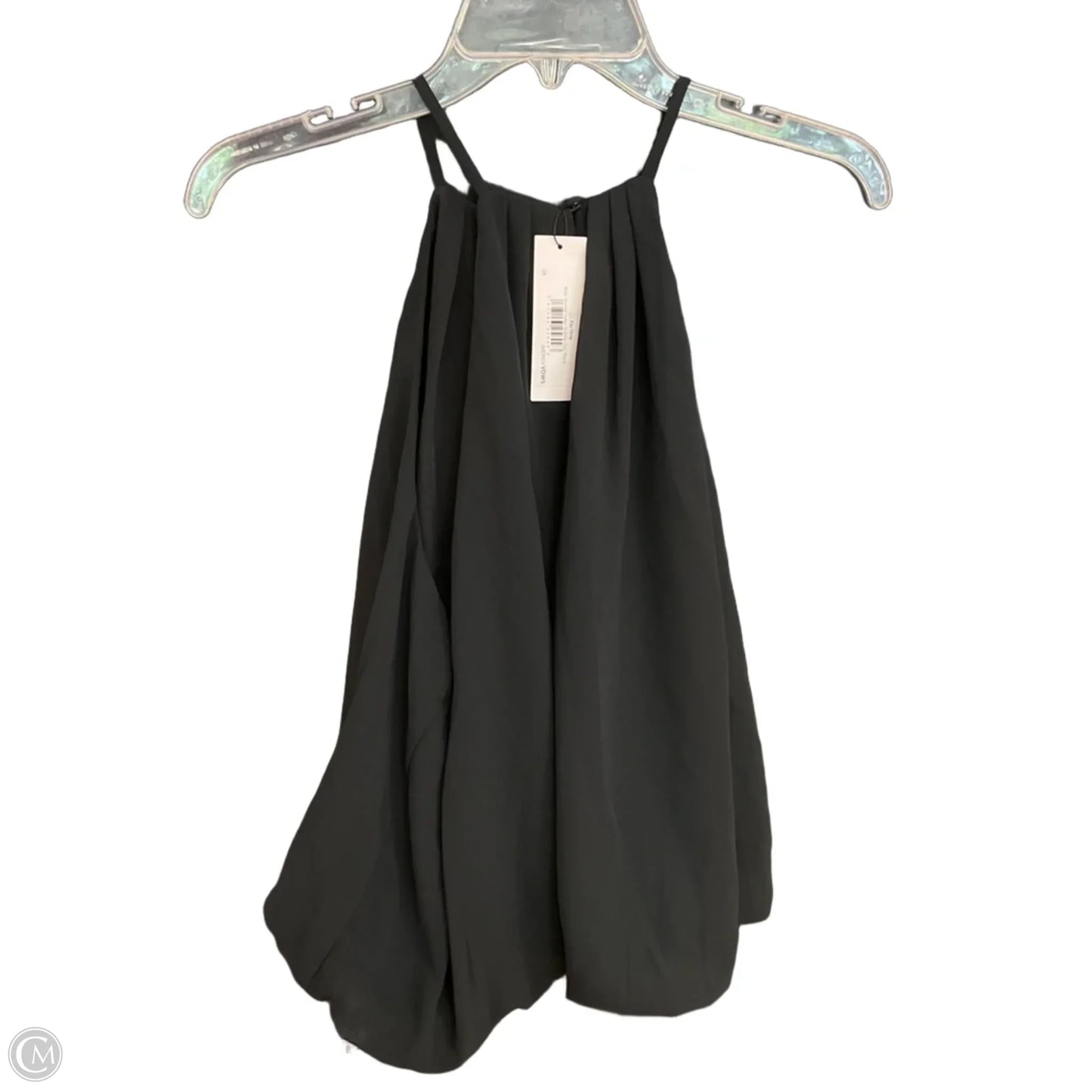 Top Sleeveless By The Drop In Black, Size: 2x