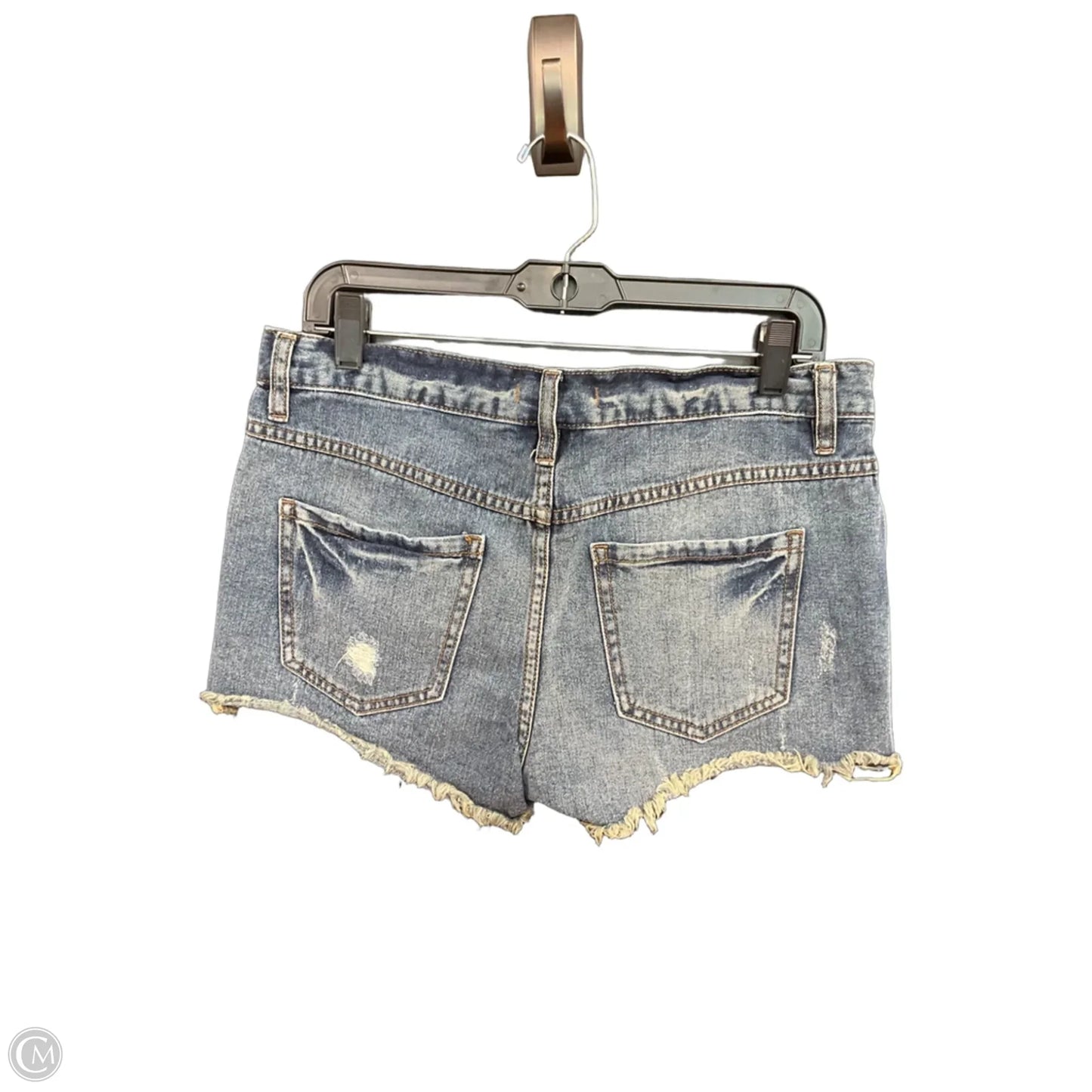 Shorts By Free People In Blue Denim, Size: 4