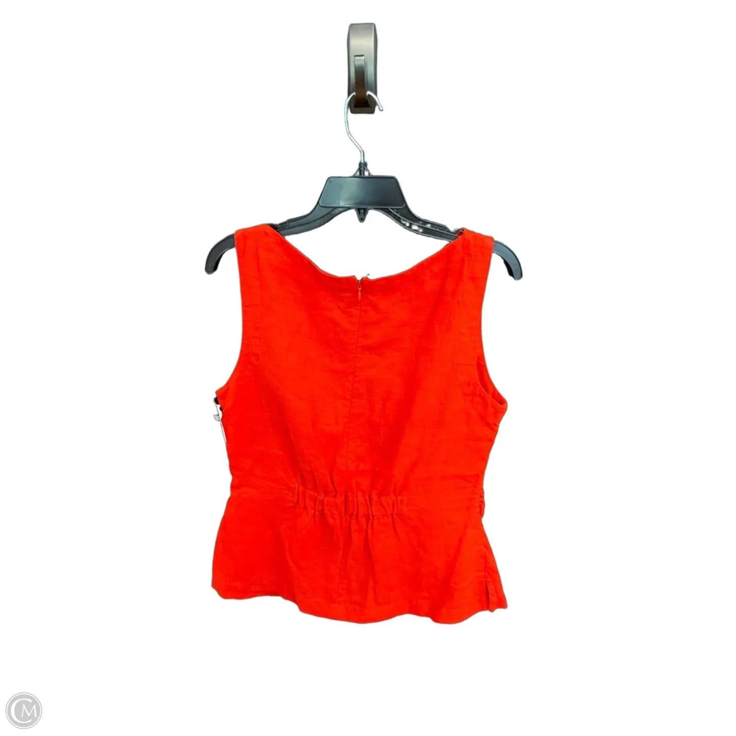 Top Sleeveless By Madewell In Red, Size: M