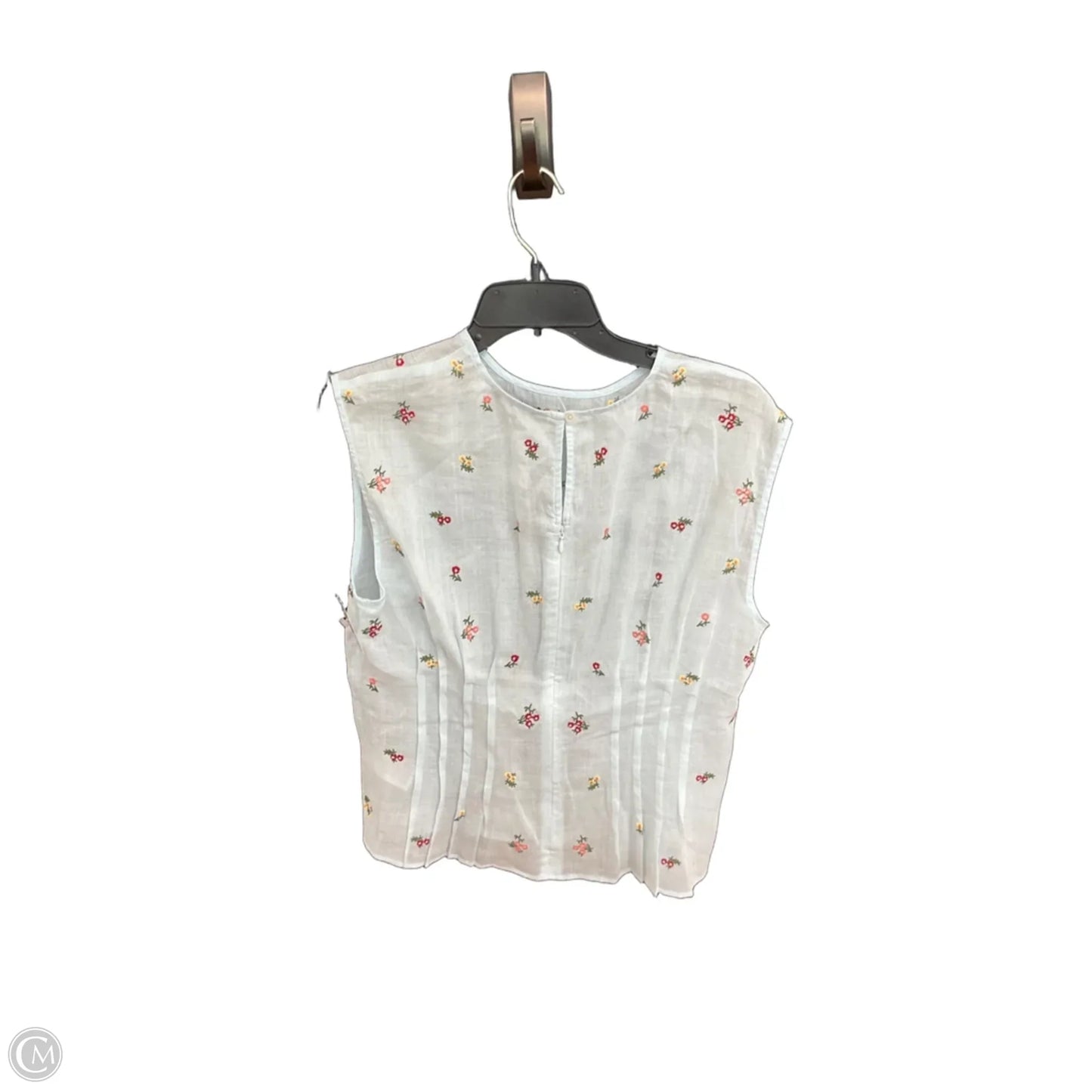 Top Sleeveless By J. Crew In Blue, Size: M