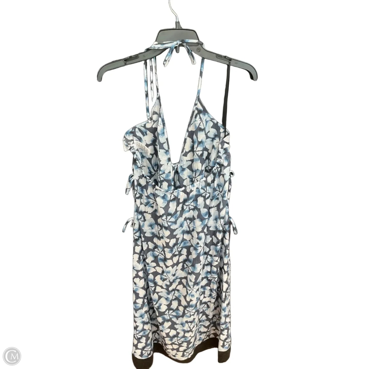 Dress Casual Maxi By J. Crew In Blue, Size: L