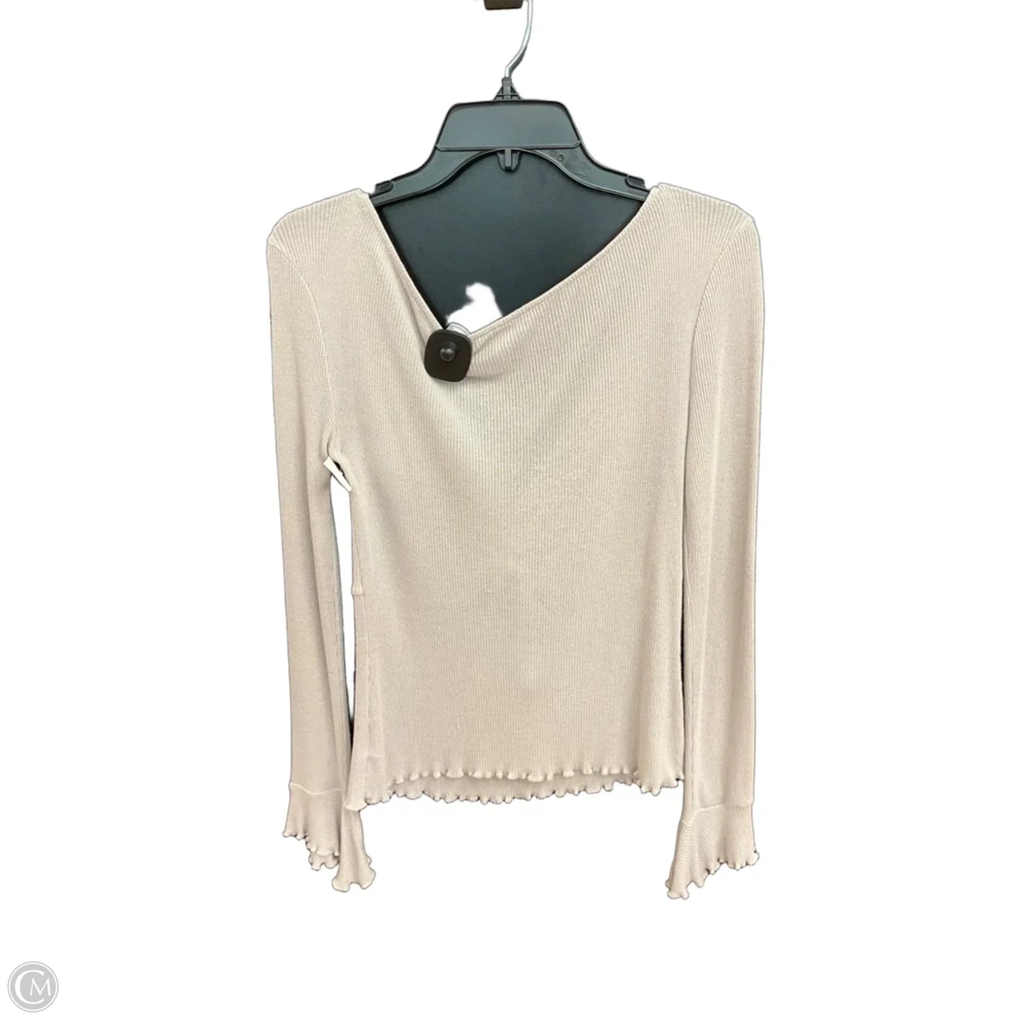 Top Long Sleeve By Free People In Grey, Size: M