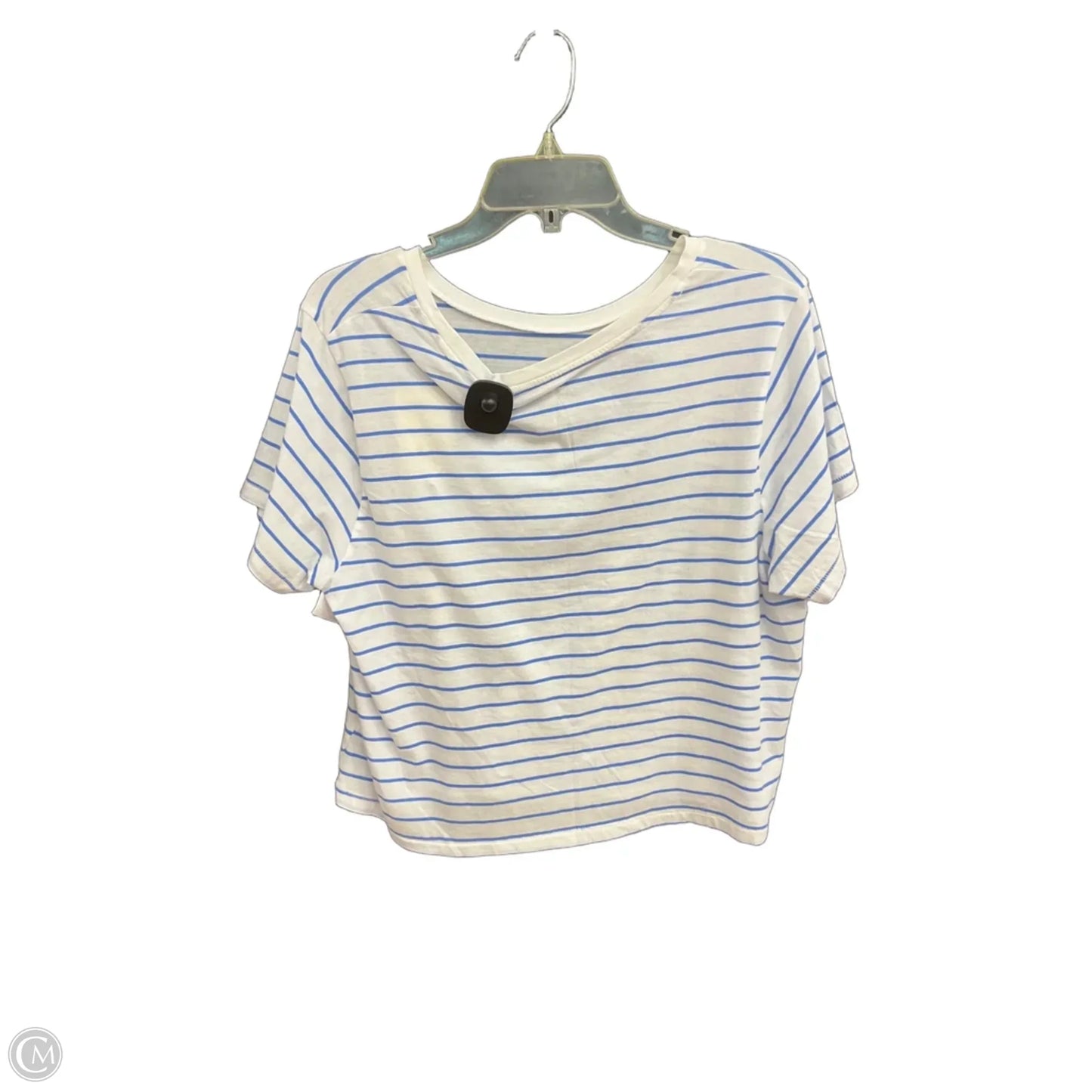 Top Short Sleeve Basic By Universal Thread In Striped Pattern, Size: Xxl