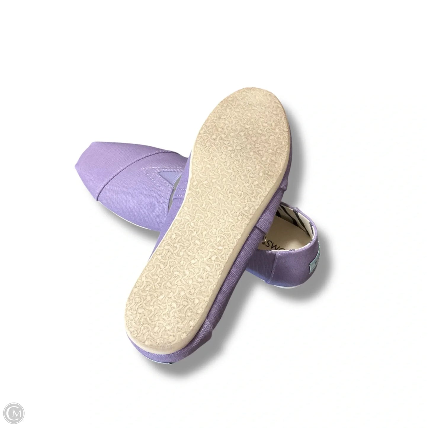 Shoes Flats By Toms In Purple, Size: 11