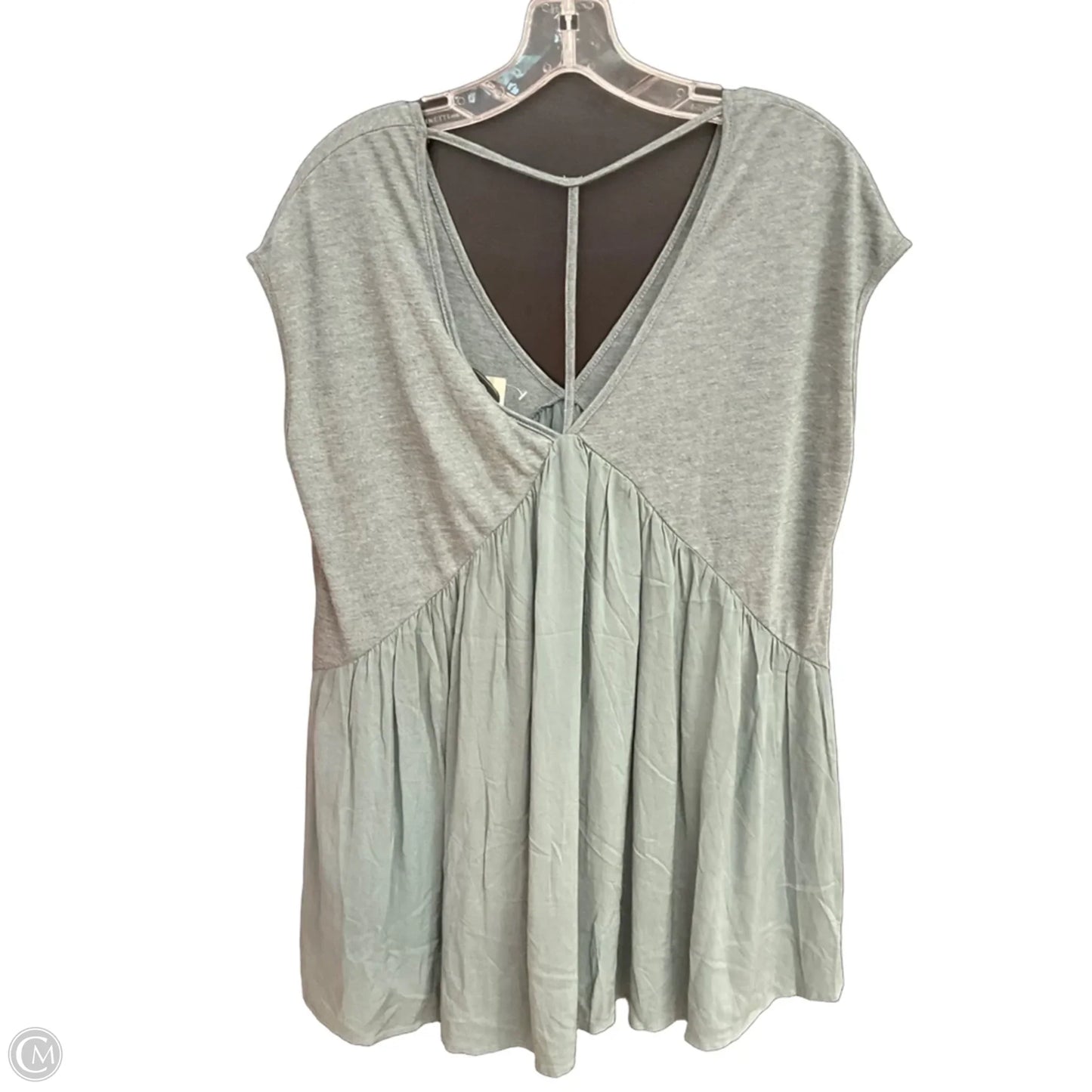 Top Sleeveless By Anthropologie In Green, Size: M