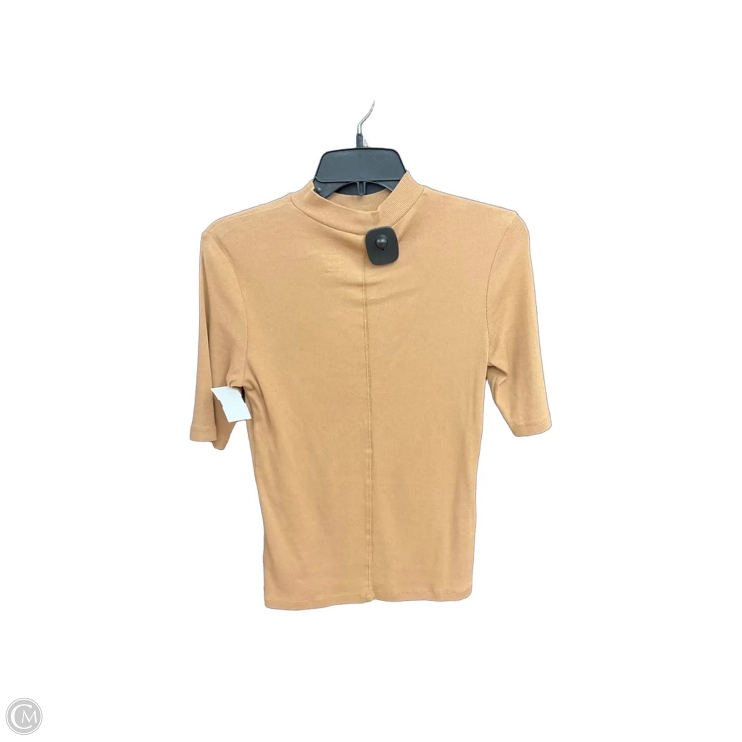 Top 3/4 Sleeve By A New Day In Tan, Size: Xs