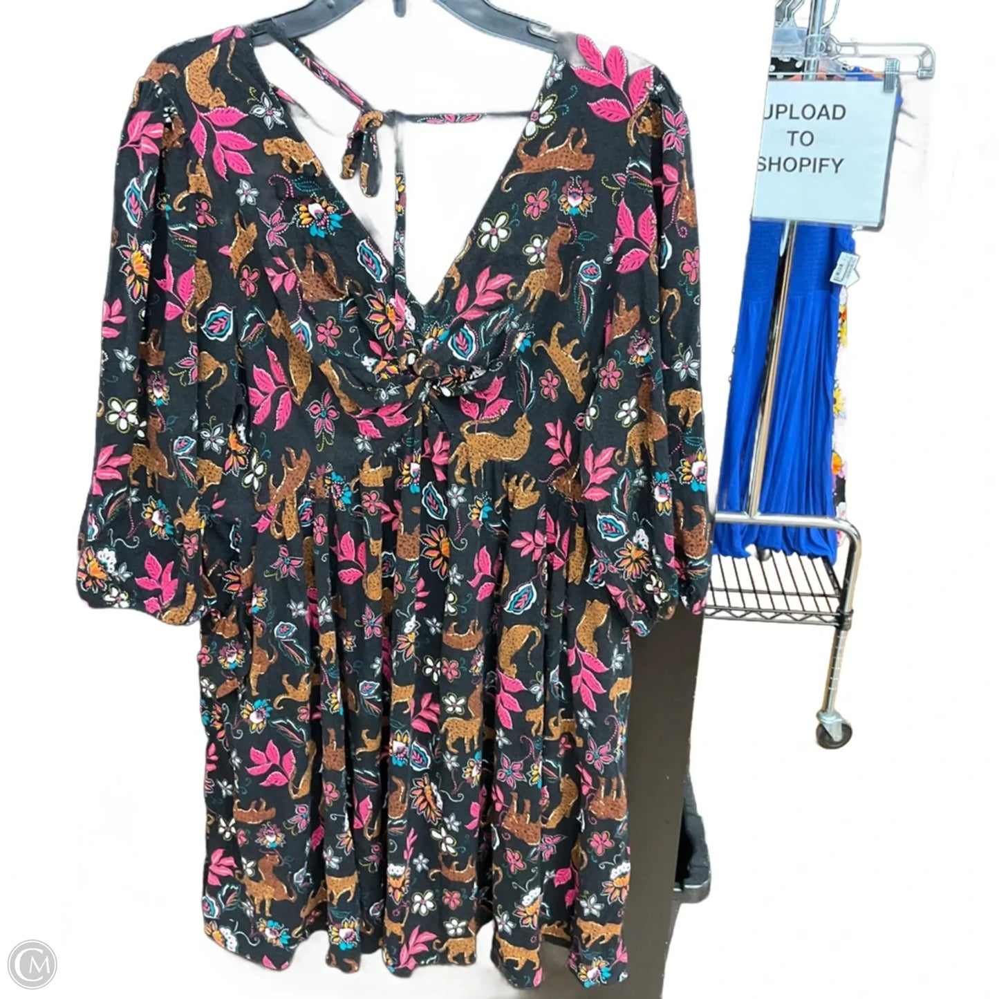 Dress Casual Midi By Torrid In Floral Print, Size: 2x