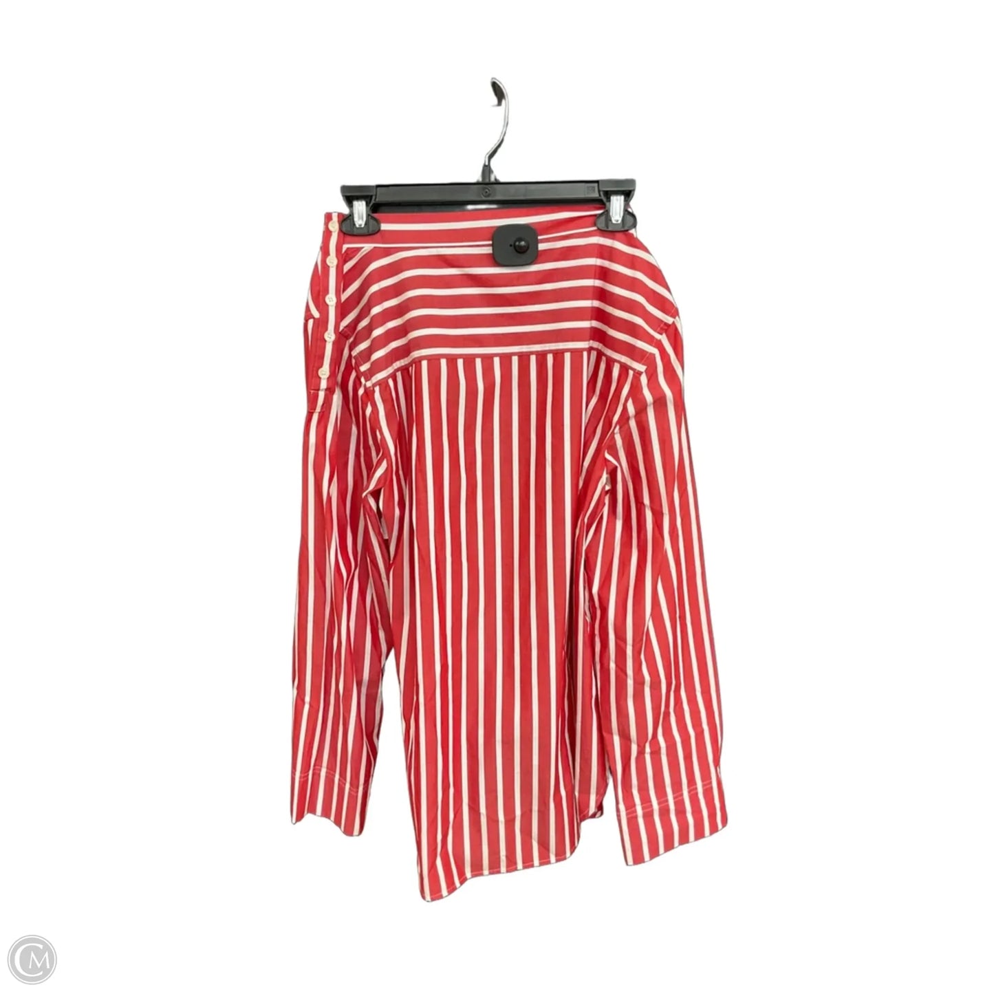 Top Long Sleeve By J. Crew In Striped Pattern, Size: L