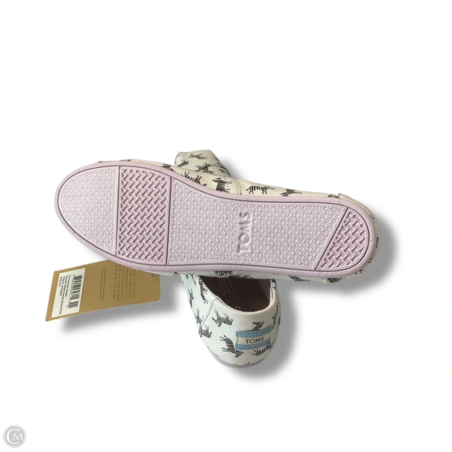 Shoes Flats By Toms In Animal Print, Size: 8.5