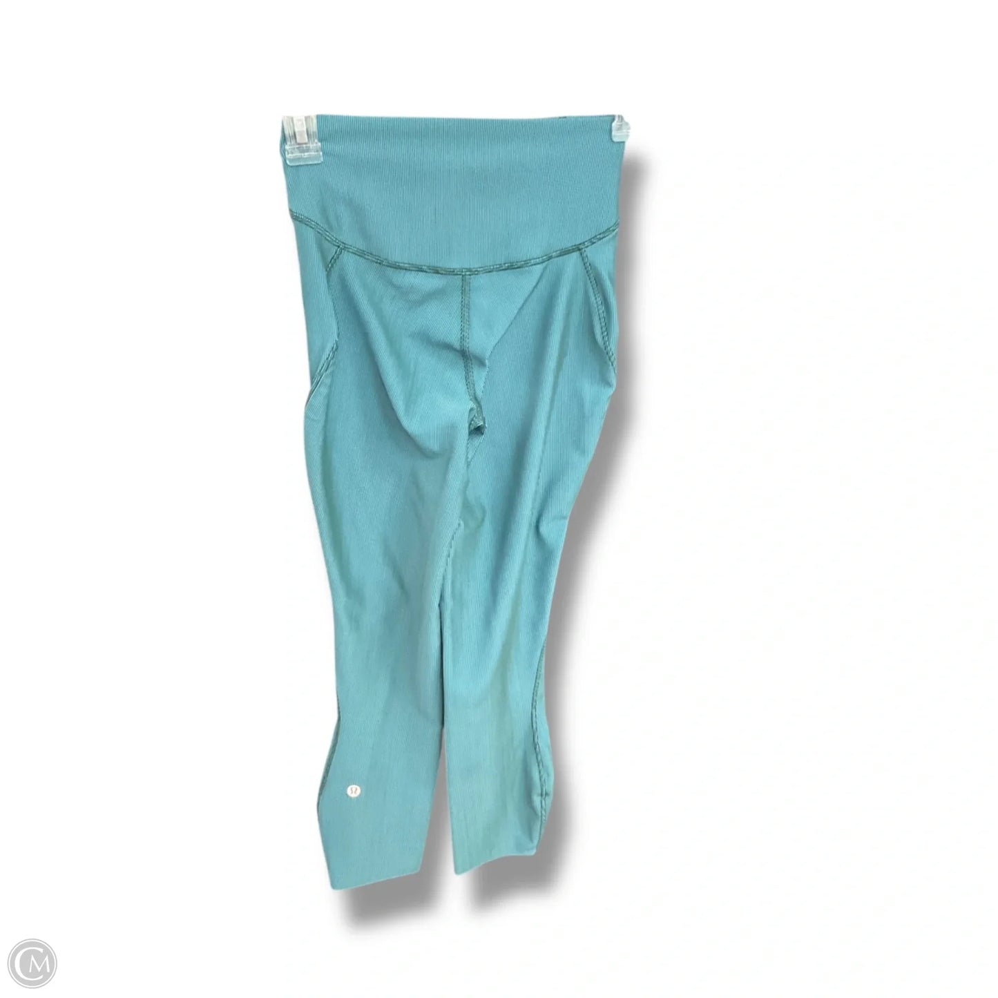 Athletic Leggings By Lululemon In Teal, Size: 2