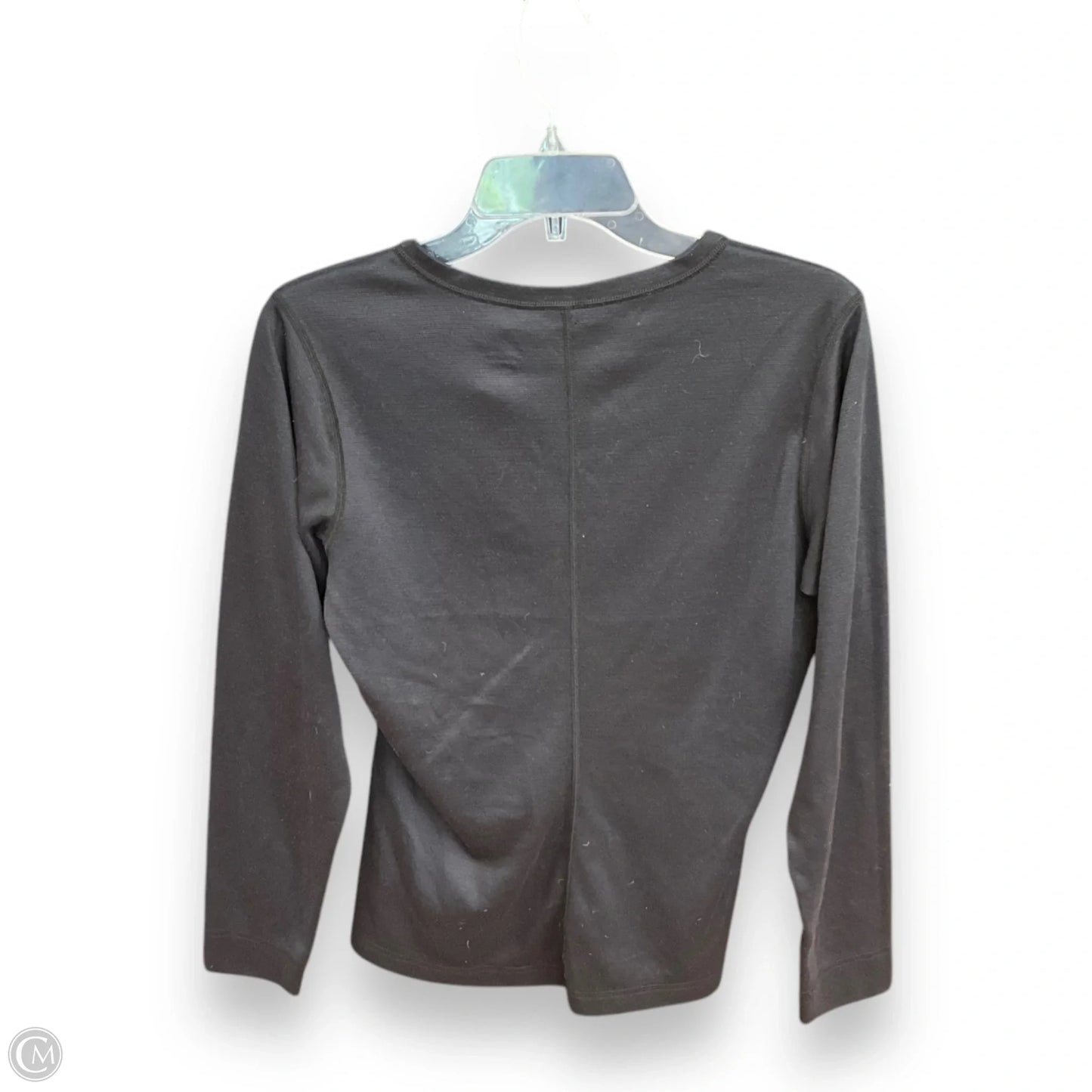 Athletic Top Long Sleeve Crewneck By Patagonia In Black, Size: M