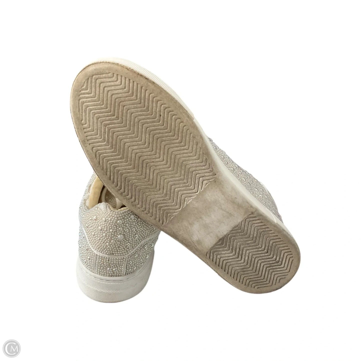 Shoes Sneakers By Betsey Johnson In White, Size: 9.5