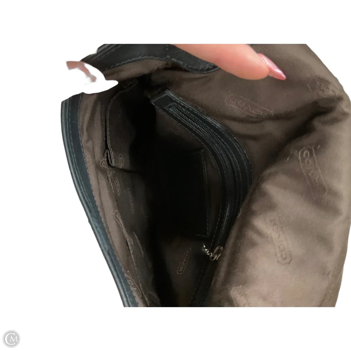 Crossbody Designer By Coach, Size: Medium