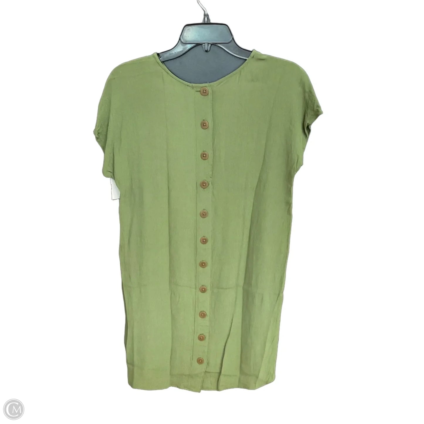 Dress Casual Short By Madewell In Green, Size: Xxs