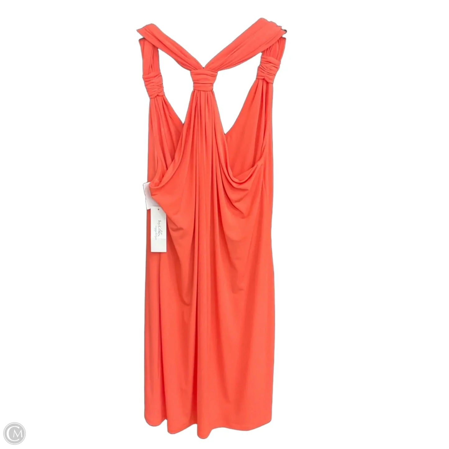 Dress Party Midi By Clothes Mentor In Orange, Size: Xl