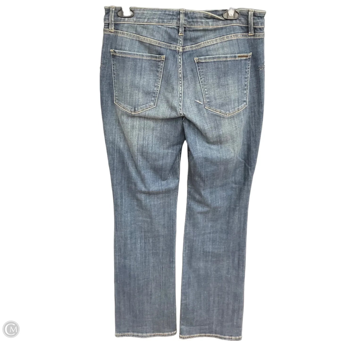 Jeans Straight By White House Black Market In Blue Denim, Size: 10