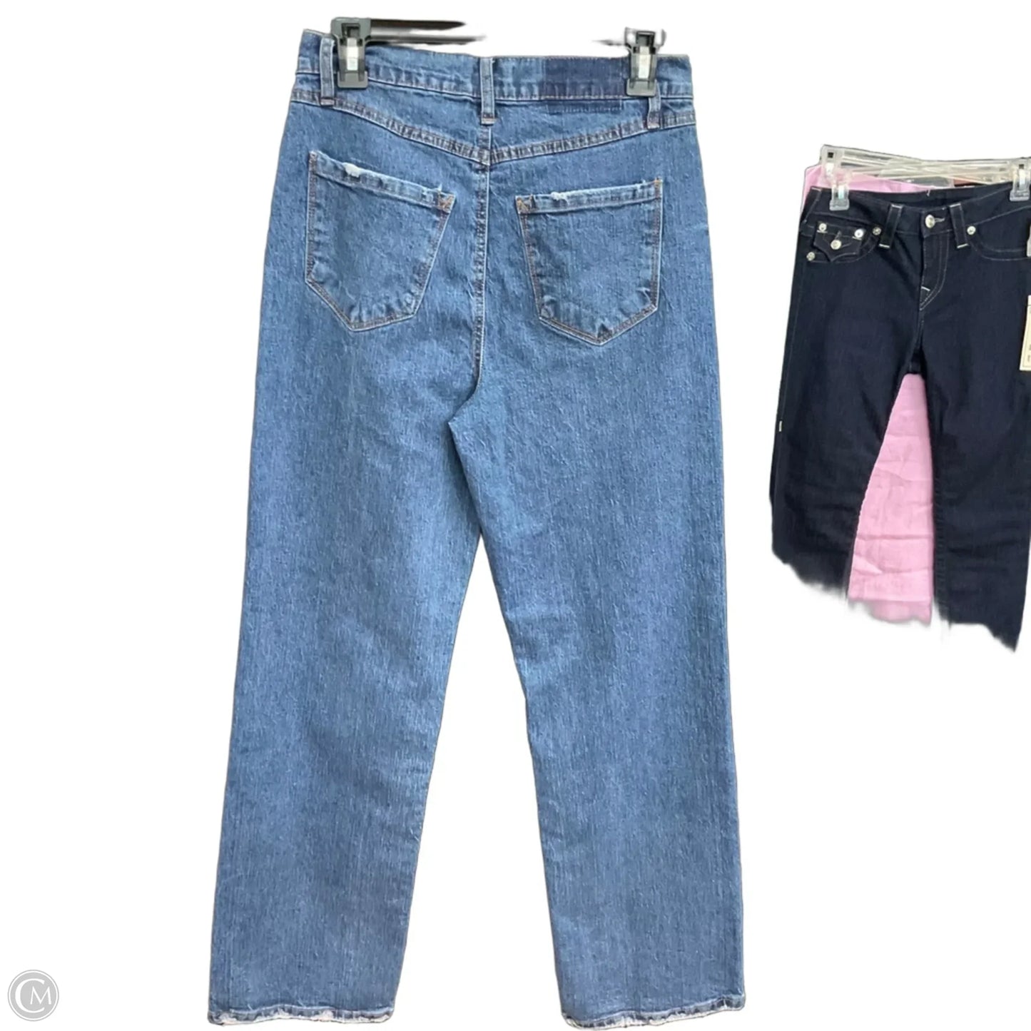 Jeans Straight By Kensie In Blue Denim, Size: 4