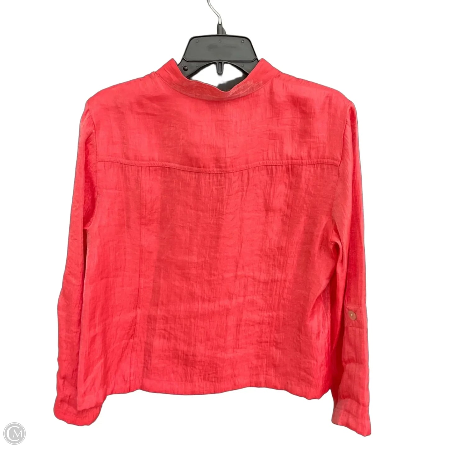 Blouse Long Sleeve By Ruby Rd In Pink, Size: L