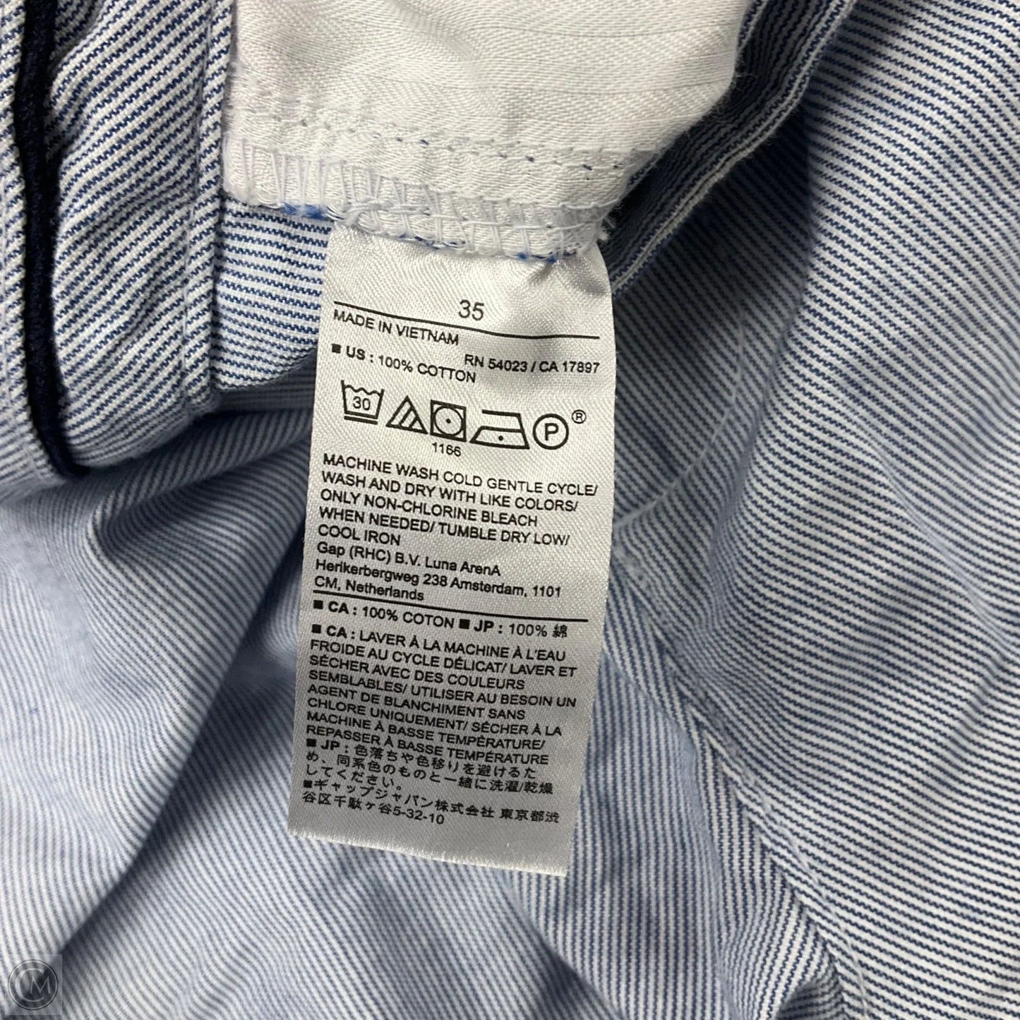 Shorts By Banana Republic In Striped Pattern, Size: 20
